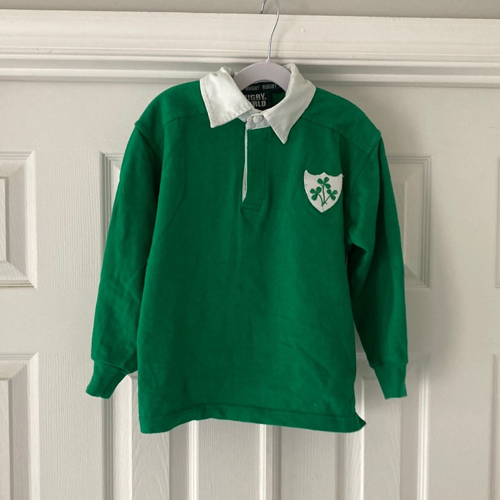Kids Irish Permanent Rugby Jersey